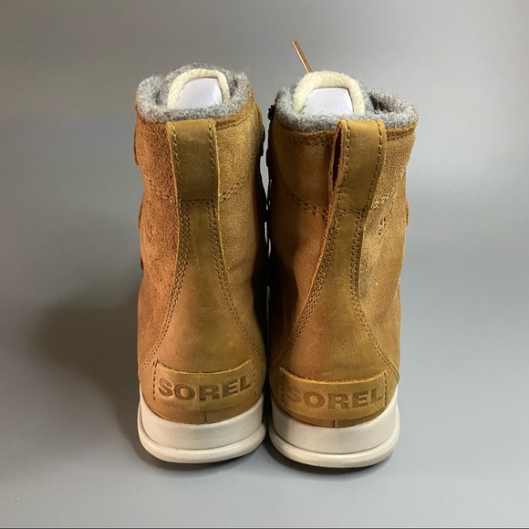 Sorel Joan Explorer Boots Camel Brown Quarry 7 - Picture 4 of 6